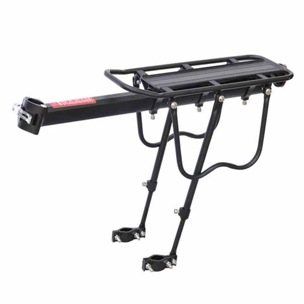 

bicycle bike rear rack quick release aluminum alloy frame carrier holder mount jt-drop ship