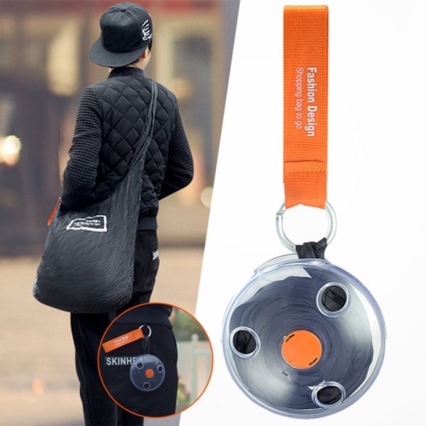 

новая мода хозяйственная сумка портативный мини круглый чехол для хранения сумка многоразовые хранения продуктовые сумки тотализатор