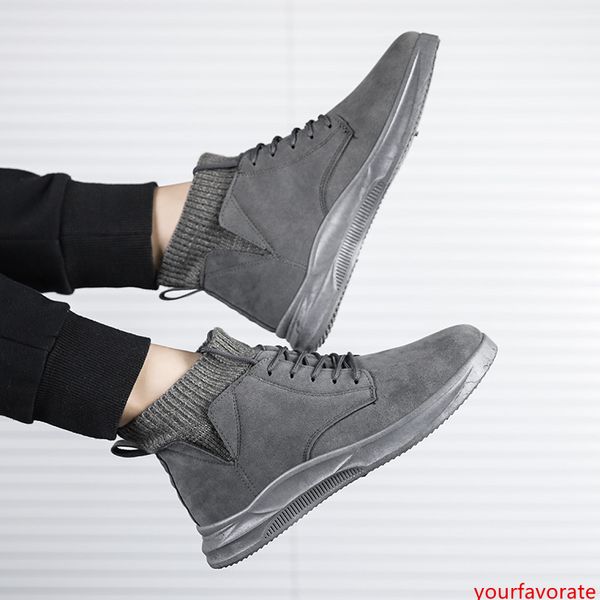 

2020 new designer snow winter boots classic men women tall high for winter black white grey fashion wholesale sneakers size 39-44