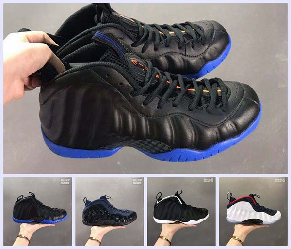 

2019 foam one black obsidian wmns invisible man basketball shoes olympic penny hardaway mens designer sports sneakers foams des chaussures