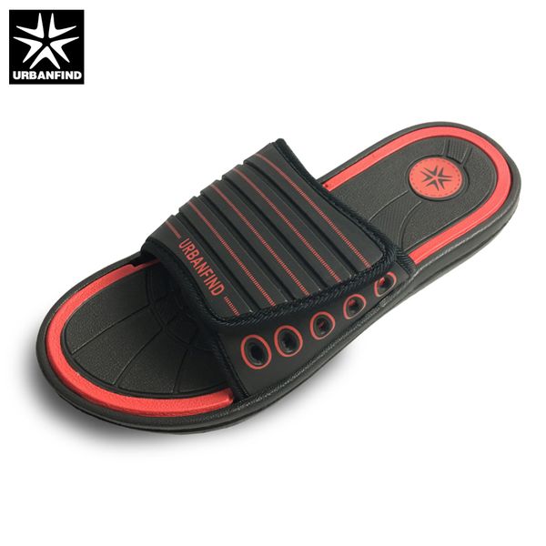 

urbanfind men summer shoes home / outside casual slippers eu size 40-45 brand fashion man slides beach sandals, Black