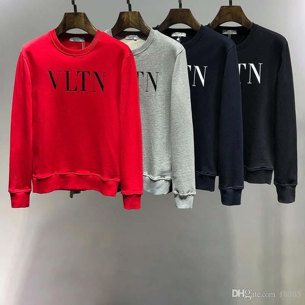 

2019 italy new men's clothing sweatshirt men's women's brand designer hoodie print sweatshir winter casual sweatshirt tee 554, Black