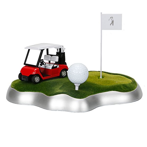 

golf parts model golf ball and toy car gifts