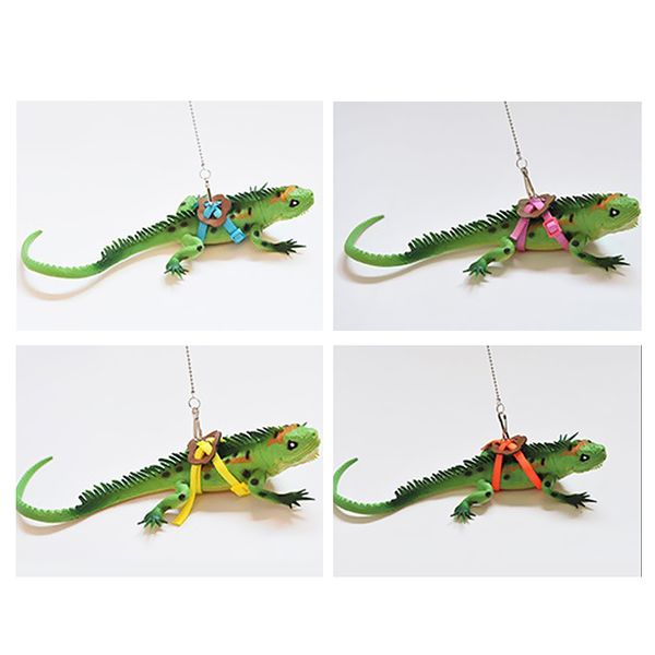 

2pcs parrot bird поводок открытого регулируемого harness обучение rope летучих полосы