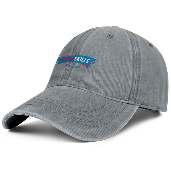 

stylish domino's pizza team skills logo denim baseball cap blank personalized hats delicious logo old print golden, Blue;gray