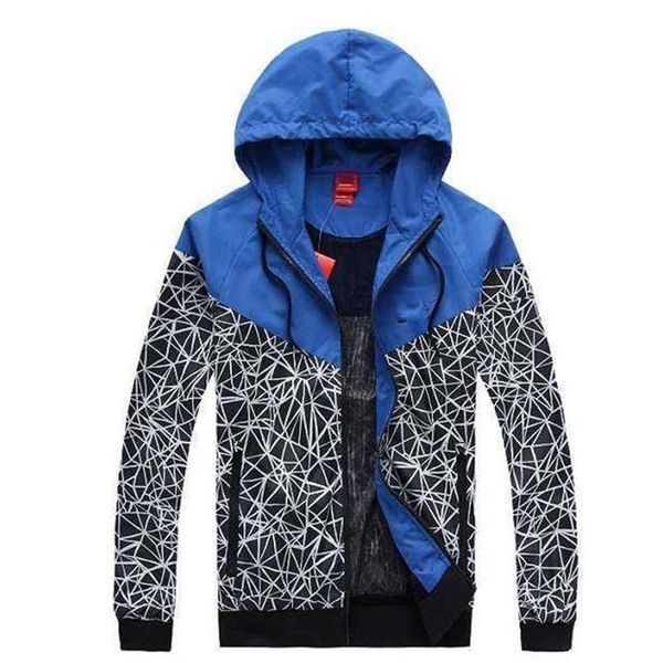 

new brand fashion hoodies men jacket coat men sweatshirt hoodie long sleeve with logo sports zipper windcheater designer mens clothes, Black;brown