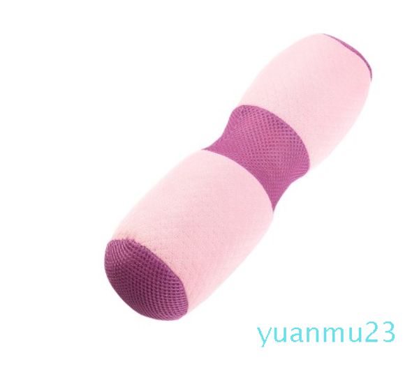 Cuscino per la schiena del collo della vita del collo di yoga multifunzionale all'ingrosso Rimbalzo Cuscino per il rilascio del dolore cervicale in memory foam traspirante con bastone da yoga