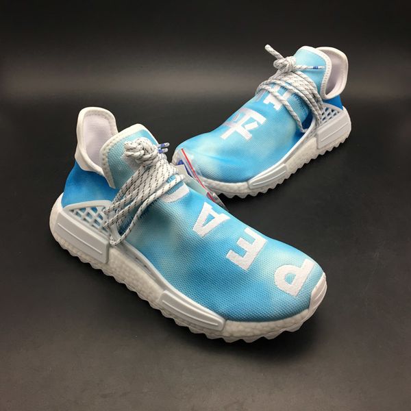 

originals human race hu chinese elements peace design mens womens green running shoe upper fashion designer trainer sport sneaker