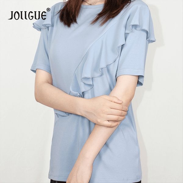 

women's comfortable linen flannel round collar short sleeve all-match street t-shirt female 2020 women's comfortable linen flannel, White