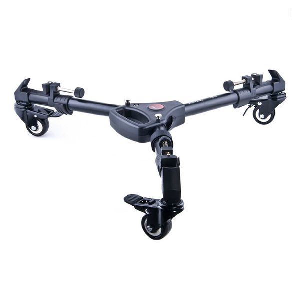 Freeshipping Universal Video Folding Rodas Heavy Duty Slider tripé Dolly para câmera Suporte Y