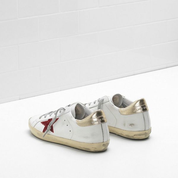 

Italy deluxe brand golden equin heel cla ic white do old d irty hoe goo e de igner neaker uper tar men and women port ca ual hoe