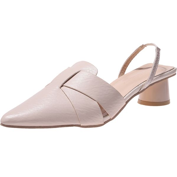 

med block heels shoes clear sandals 2020 women's all-match female shoe espadrilles platform ladies shoes summer medium chunky, Black