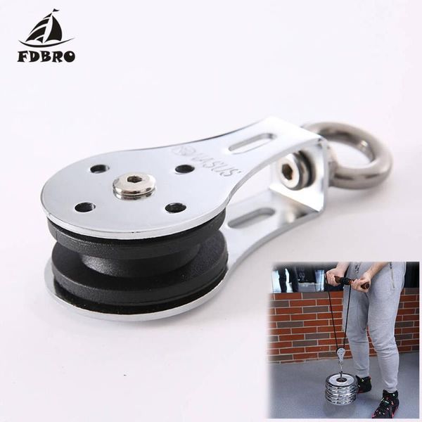 

fdbro 300kg fitness strength training accessories bearing lifting pulley silent wheel gym fitness equipment accessories 2019 new