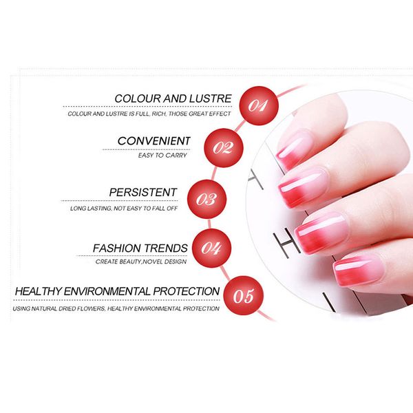 

1 pcs gradient color nail gel polish pen uv manicure nail gel varnish pen cnt 66, Red;pink
