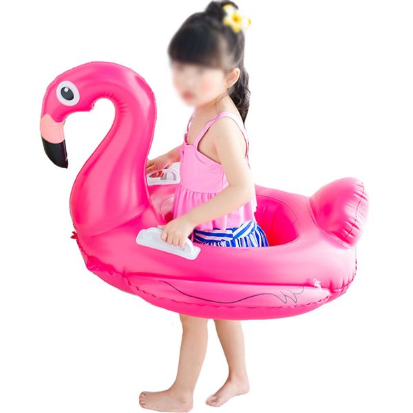 

inflatable flamingo pool float boat swimming ring float children tube raft kid air mattresses ring summer water fun pool toy