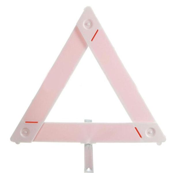 

car auto emergency hazard breakdown warning board reflective triangle sign