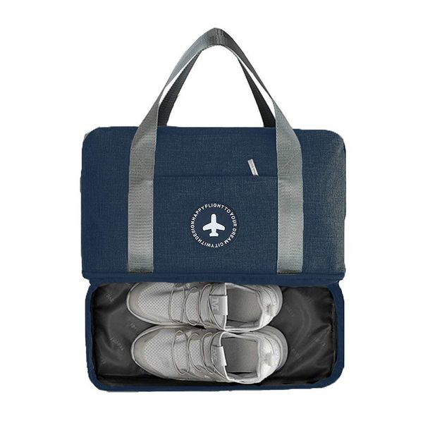 

large capacity travel bag waterproof multifunctional dry wet separation storage handbag bag travel waterproof handbags