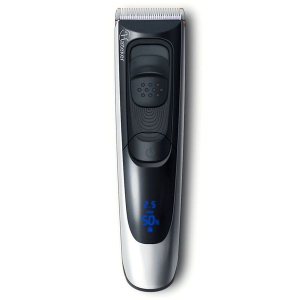 

surker hc-577 hair trimmer electric men hair clipper beard trimmer with multi-size fine-tuning lights led display rechargeable