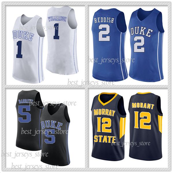 

14 Cam Reddish NCAA Duke 1 Zion Williamson jerseys 32 LAETTNER 4 REDICK College Basketball Hot sale Jersey sportswear 6246