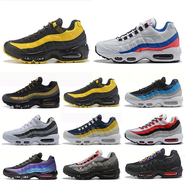 

2019 Womens Running Shoes Laser Fuchsia chaussures OG colorful Black Red White Mens Trainer Designer Sports Sneakers Size 36-45
