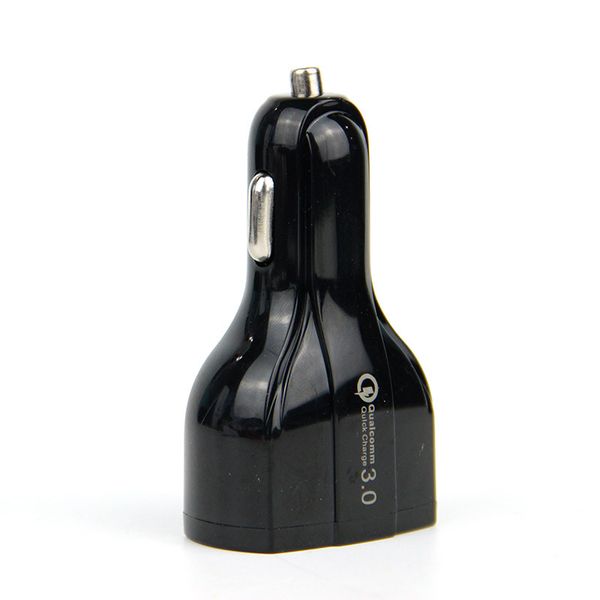 

qc3.0 three ports usb car charger quick charge car-charger dual usb car mobile phone charger
