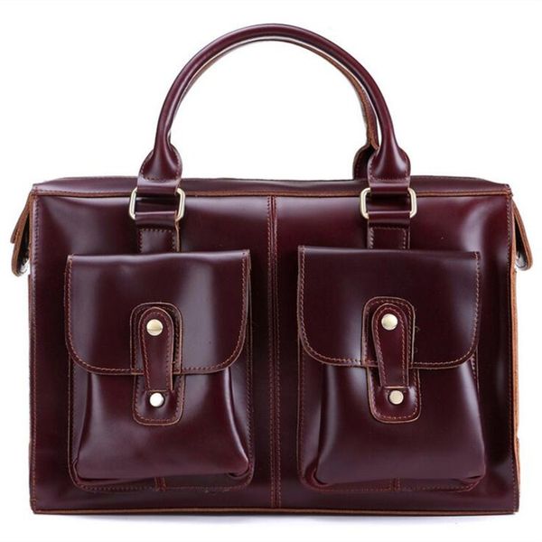 

designer women fashion design original messenger bag men genuine leather handbag female vintage shoulder travel flap tote
