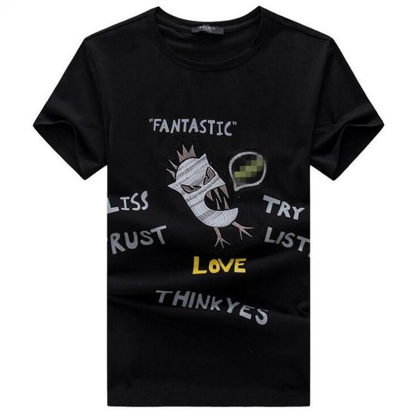 

Designer T-shirts Brand New Men Women Crew Neck Short Sleeve Tops Tee Mens Clothing Summer T-shirts White Black