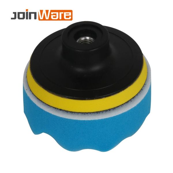 

red air sander 3inch/80mm buffing pad polishing pad kit for car polisher pads m10 thread abrasive tools