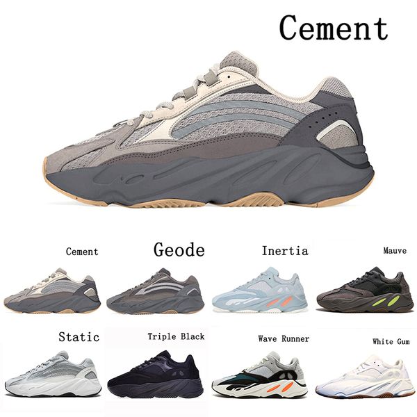

700 Runner 2019 New Kanye West Mauve Wave Mens Women Athletic Best Quality 700s Sports Running Sneakers Designer Shoes 36-45