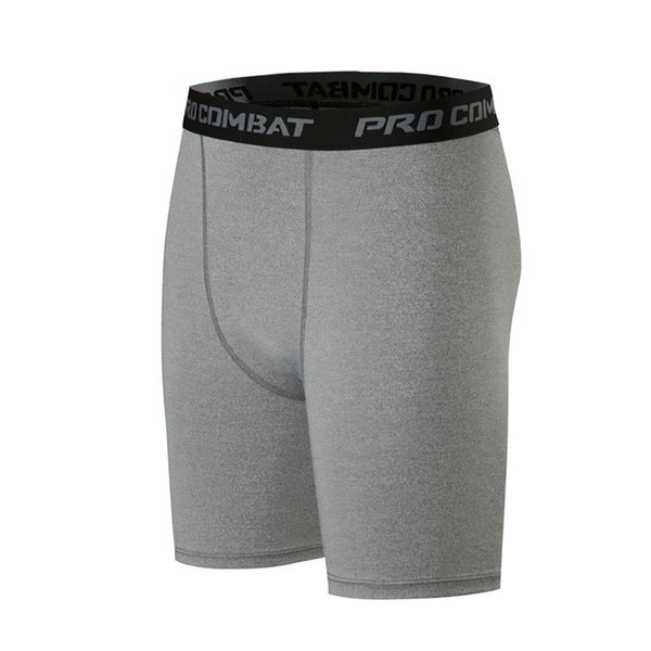

men summer fitness shorts elastic waist sports trousers gym running gym tights compression slim shorts, Black;blue