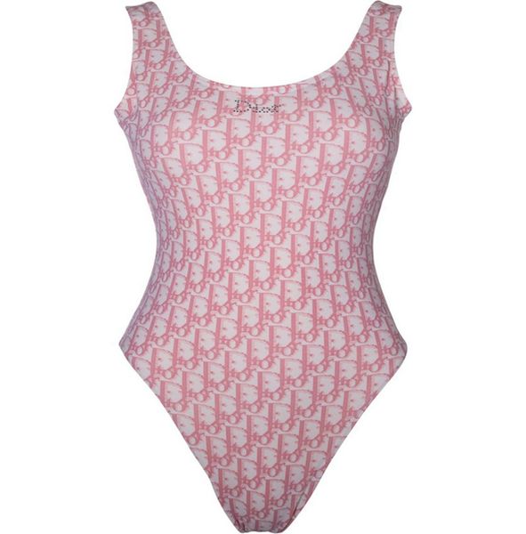 

luxury letters swimsuits for women designer swimwear with diamond slim fit padded bikinis fashion bathing suit, Blue;gray