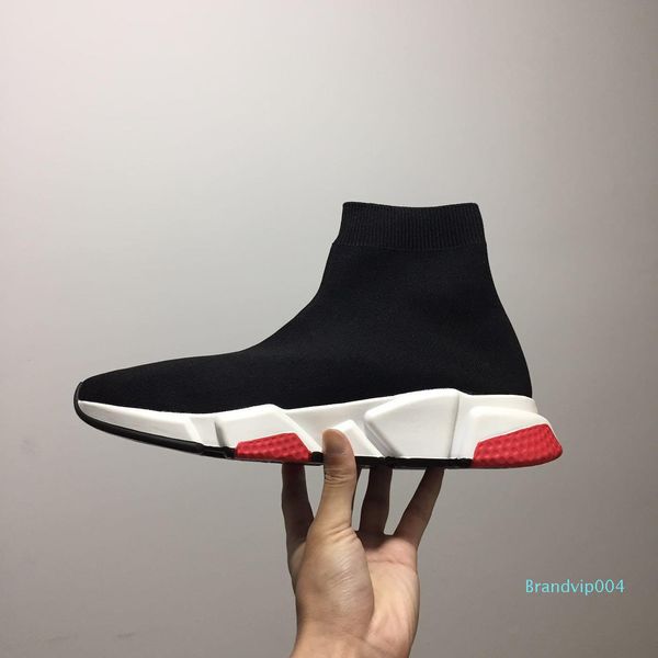 

2018 luxury sock shoe speed trainers sneakers speed trainer sock race luxury black shoes men and women nice black shoes 36-45 h3