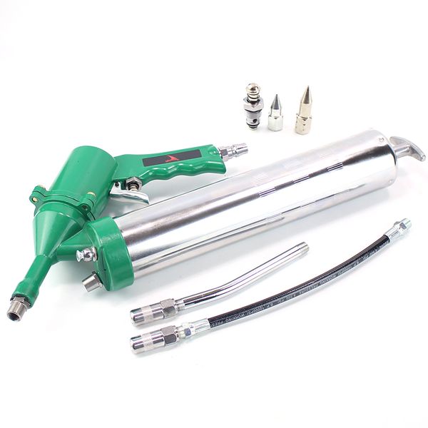 

quality 400cc professional pneumatic grease repeating air operated grease tool 2800-5600 psi heavy duty gun