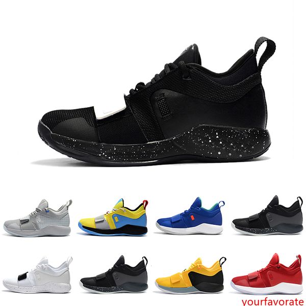 

2019 champion pg 2.5 university red opti yellow men basketball shoes racer blue white black wolf grey mens paul george sports sneakers
