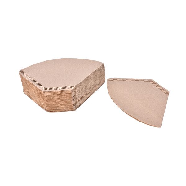 

100pcs/bag wooden original hand drip paper coffee filter espresso coffee filters coffee filters