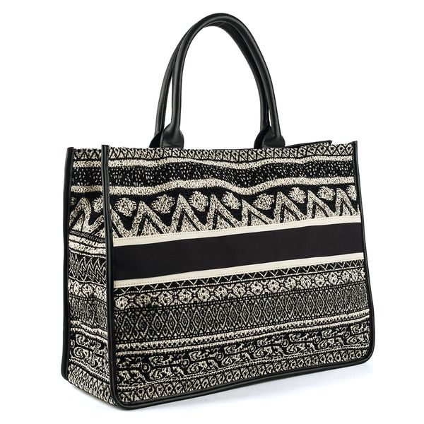 

women canvas tote handbags shoulder work bag