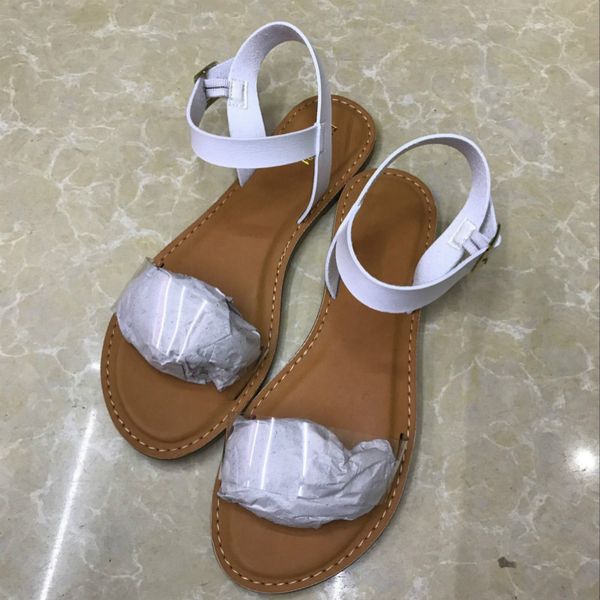 

transparent pvc straps women sandals outdoor travel shoes flat bottom non-slip casual shoes fashion flat ladies summer sandals, Black