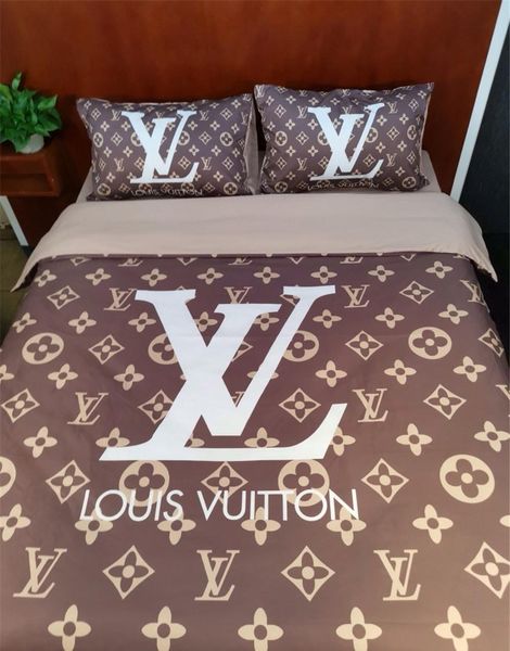 

design with big l letter bed sheet 4 pieces modal full flower pillowcase duvet cover set for summer and spring