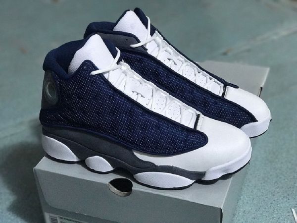 

2020 new release 13s flint men basketball shoes 414571-404 outdoor sports sneaker with box size 36~47