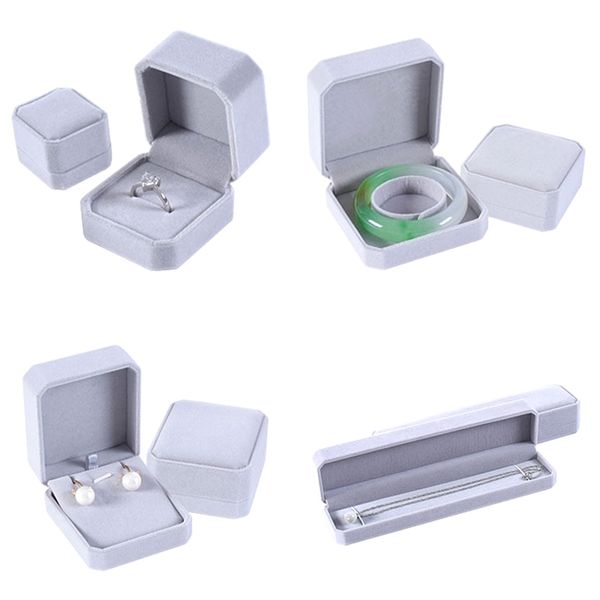 

2019 shiny jewelry box necklaces earrings bracelets boxes gift packing wholesale display valentine's day gift box