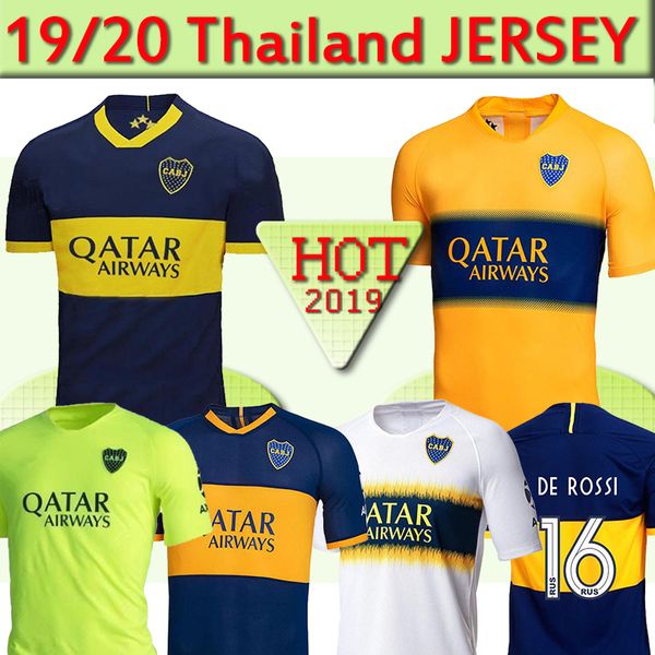 

Thailand Boca Juniors soccer Jersey 18 19 20 Home Away men kid GAGO OSVALDO CARLITOS PEREZ DE ROSSI sports football shirt