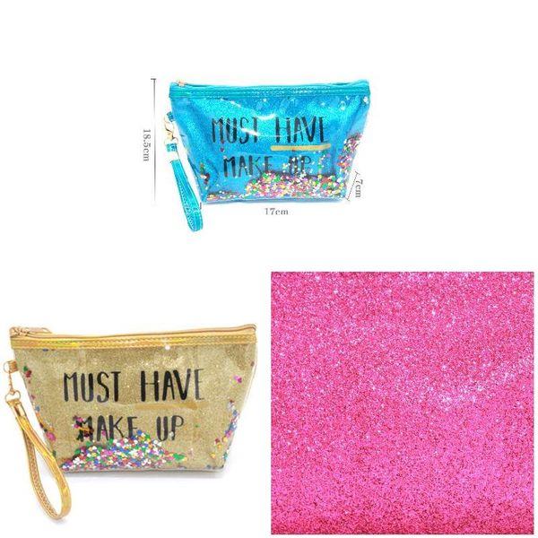 

2019 cosmetic bags colorful fashion laser make up bags pvc makeup travel beauty toiletry organizer pouch handbags