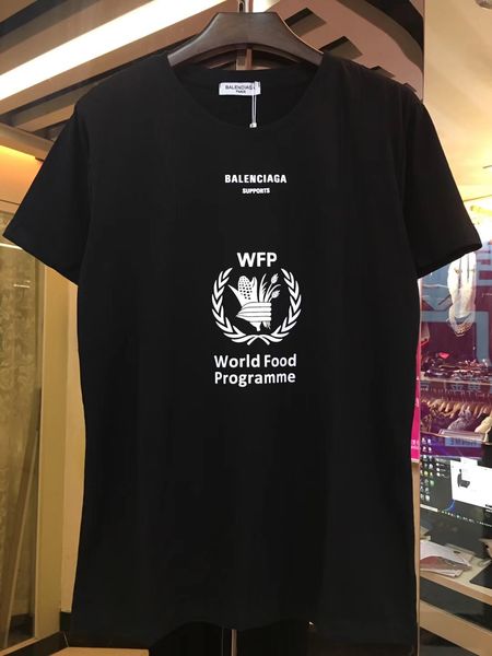 

Summer bale ciaga luxury brand tide brand clothing hort leeve t hirt pari de igner t hirt untee cotton top medu a tee