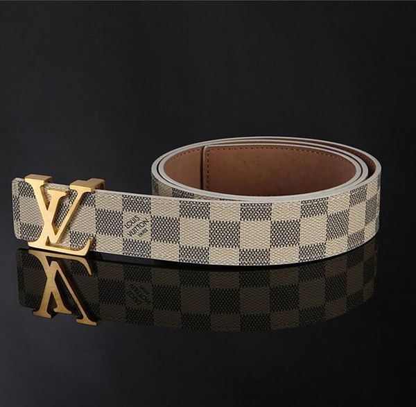 

2020 mens and women belt with fashion letter buckle real leather belts with box, Black;brown