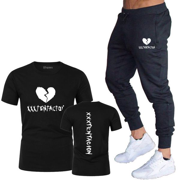

2019 new harajuku couple printing men and women t-shirt suit casual skateboard t-shirt summer men and women short-sleeved t-shir supzxu, Gray