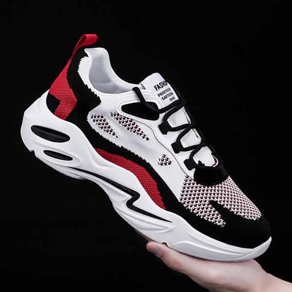 

new men running shoes breathable sports sneakers lace up walking jogging athletic footwear zapatillas hombre