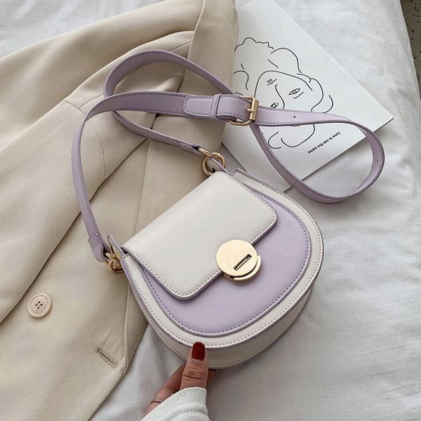 

pu leather crossbody bags for women 2020 fashion small solid colors shoulder bag female handbags and purses sac a main femme