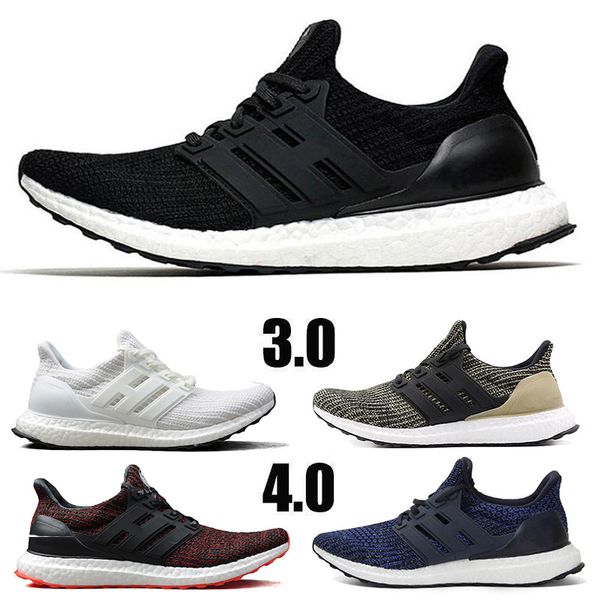 

высокое качество ультра 3,0 4,0 мужчины женщины кроссовки черный белый primeknit oreo cny синий серый мода кроссовки eur 36-45