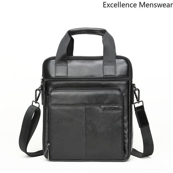 

leather briefcase business bags shoulder bag black brown handbag shoulder bag office men business lapmessenger men q