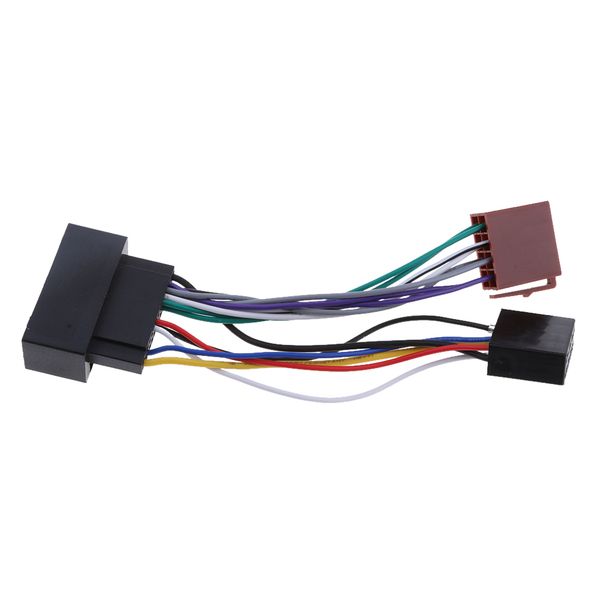 

car radio wiring harness adapter iso converter wire for ford fiesta/fox